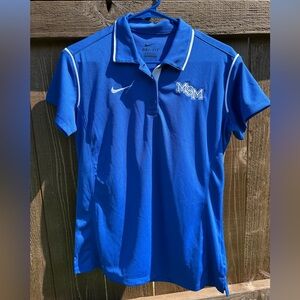Nike Dri-FIT Blue Polo Shirt
